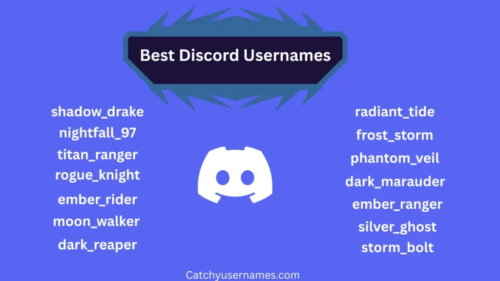Best Discord Usernames