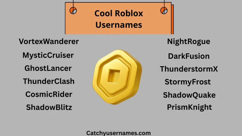 Cool Roblox Usernames