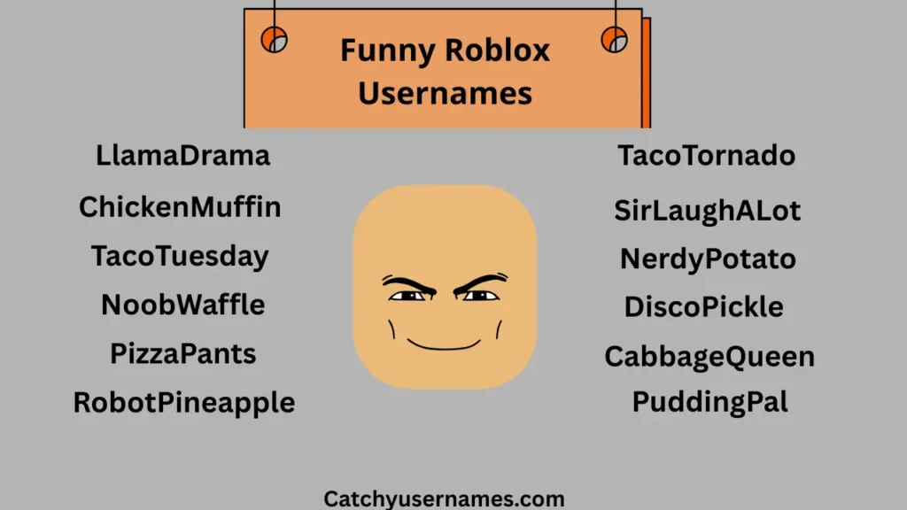 Funny Roblox Usernames