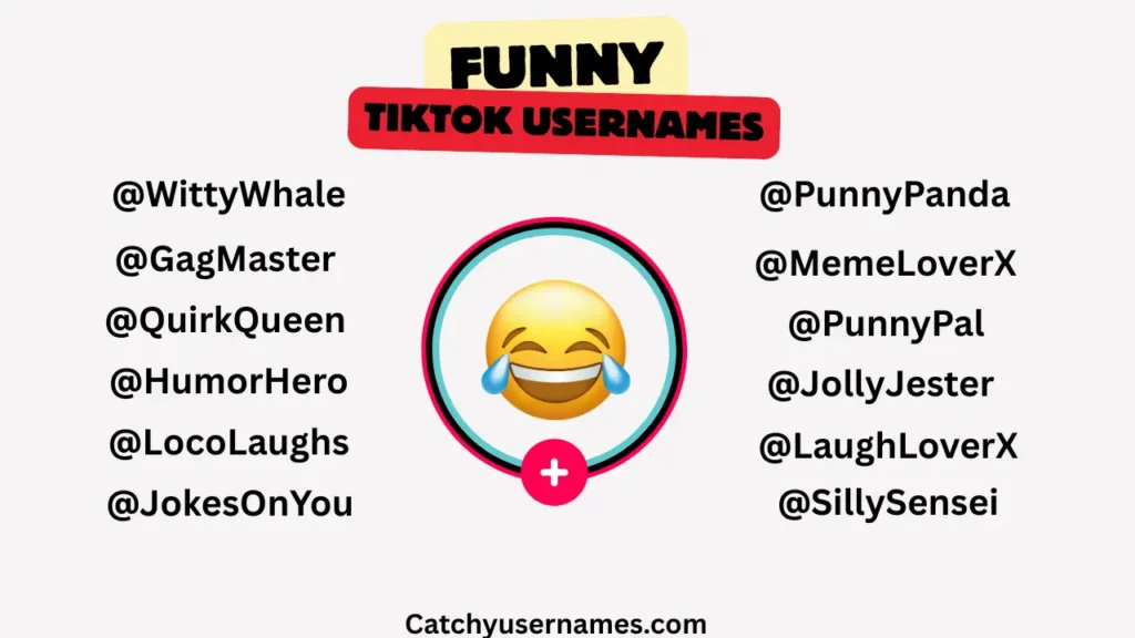 Funny TikTok Username Ideas