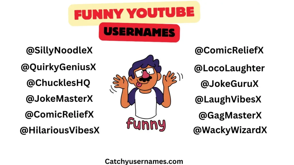 Funny YouTube Usernames
