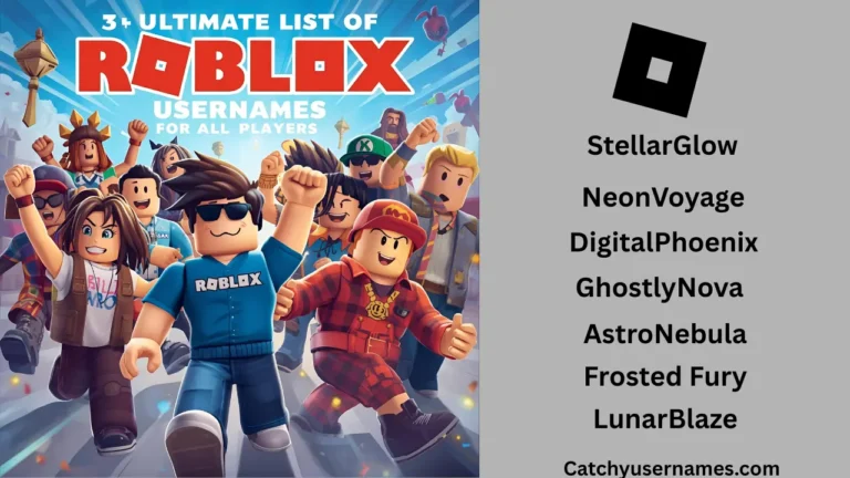 Roblox Usernames
