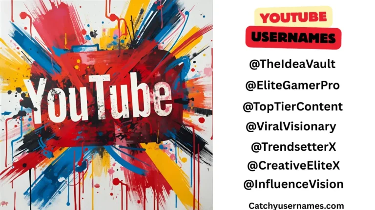 YouTube Usernames