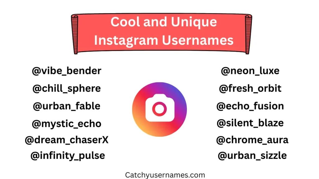 Cool and Unique Instagram Usernames