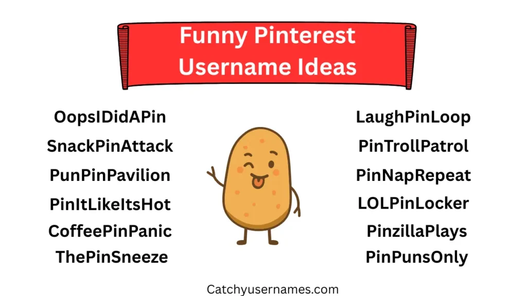 Funny Pinterest Username Ideas
