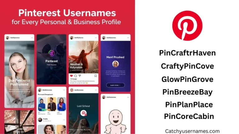 750+ Pinterest Usernames for Every Personal & Business Profile