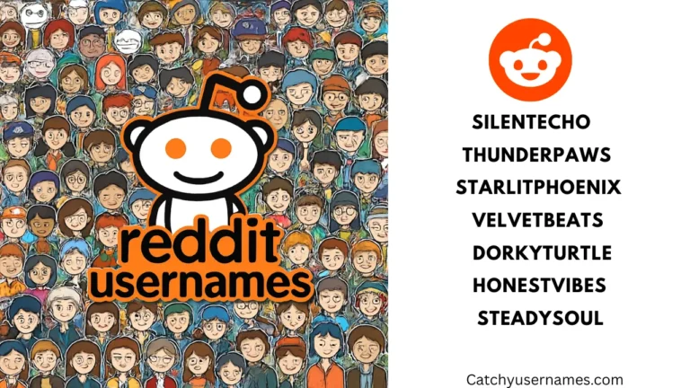 Reddit Usernames