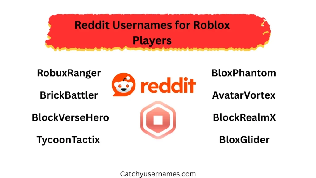 Reddit Usernames for Roblox Players