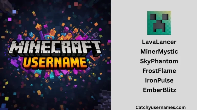 Minecraft Usernames