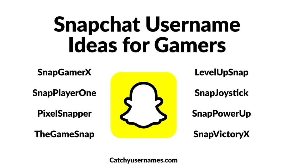 Snapchat Username Ideas for Gamers