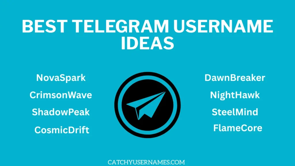 Best Telegram Username Ideas