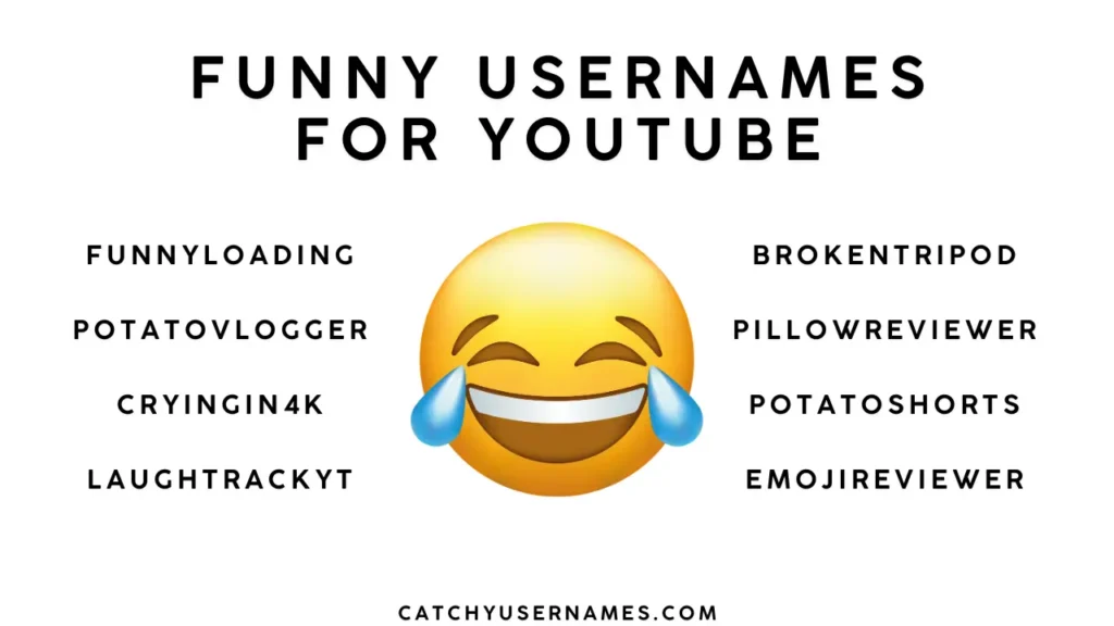 Funny Usernames for YouTube