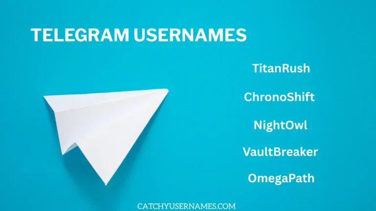 Telegram Usernames