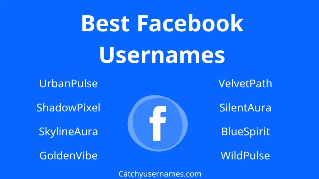 Best Facebook Usernames