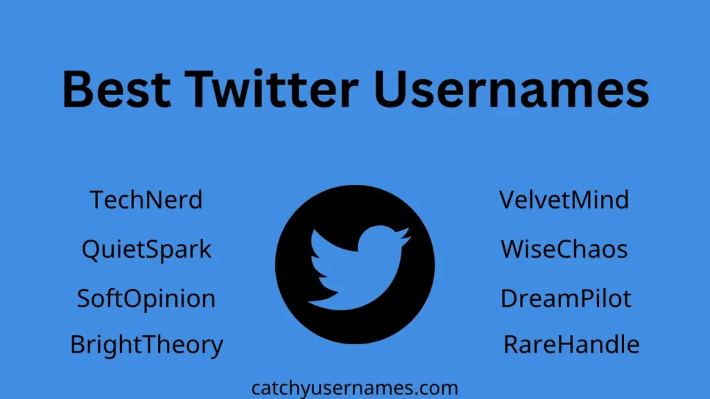 Best Twitter Username Ideas