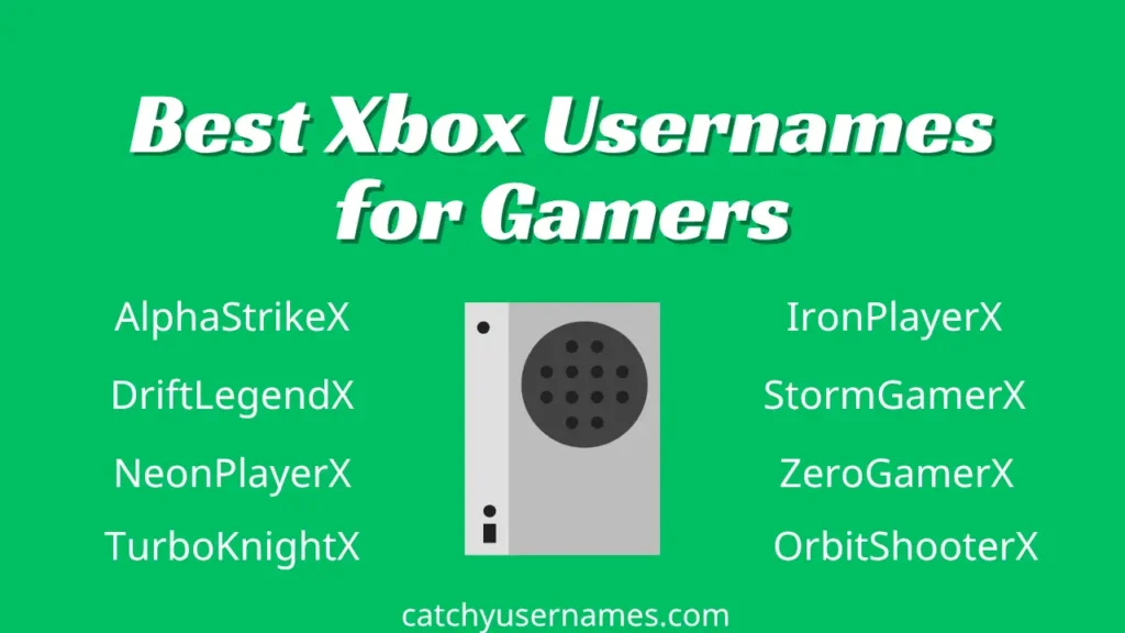 Best Xbox Usernames