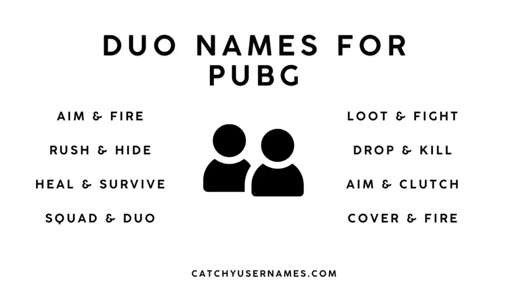 Duo Names for PUBG