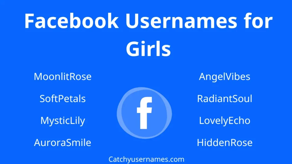 Facebook Usernames for Girls