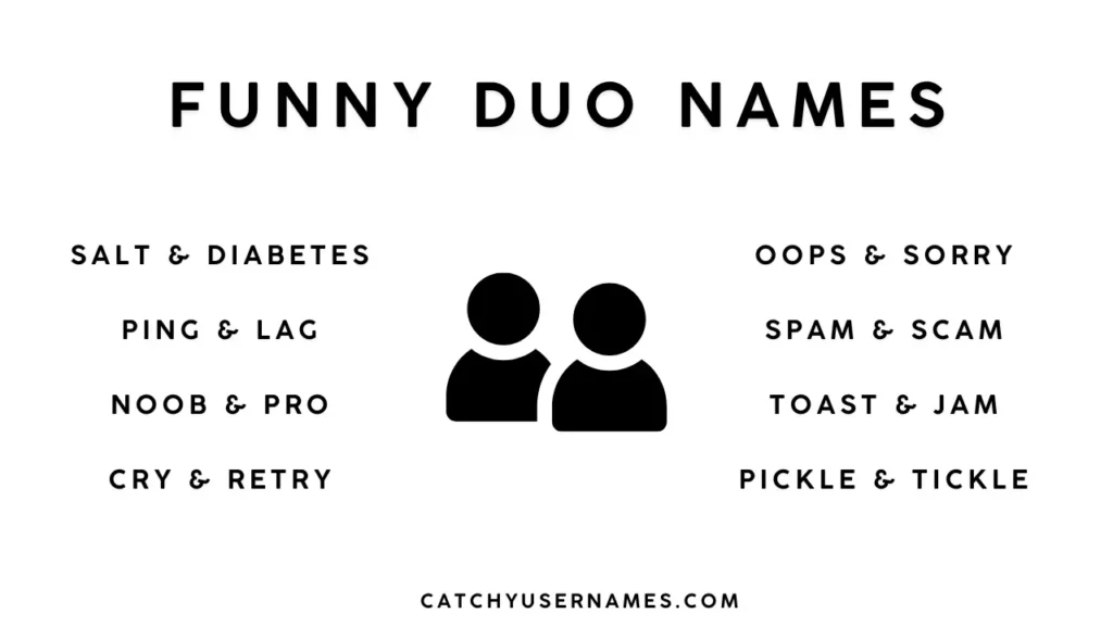 Funny Duo Names