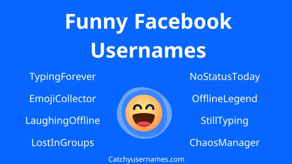 Funny Facebook Usernames