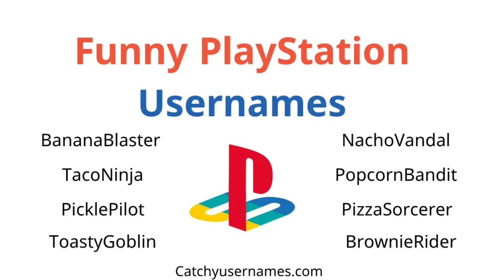 Funny PlayStation Usernames
