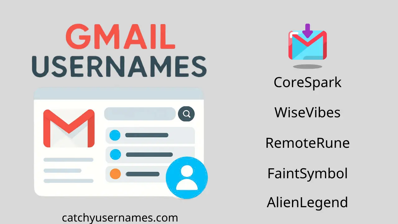 Gmail Usernames