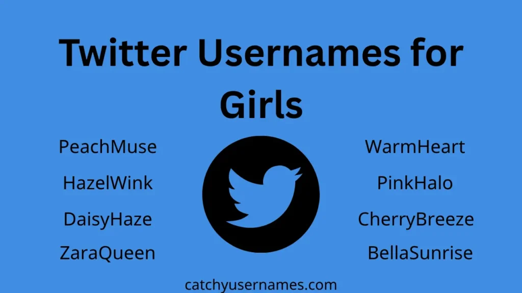 Twitter Usernames for Girls