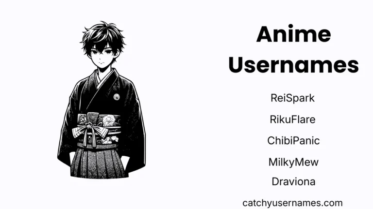 Anime Usernames