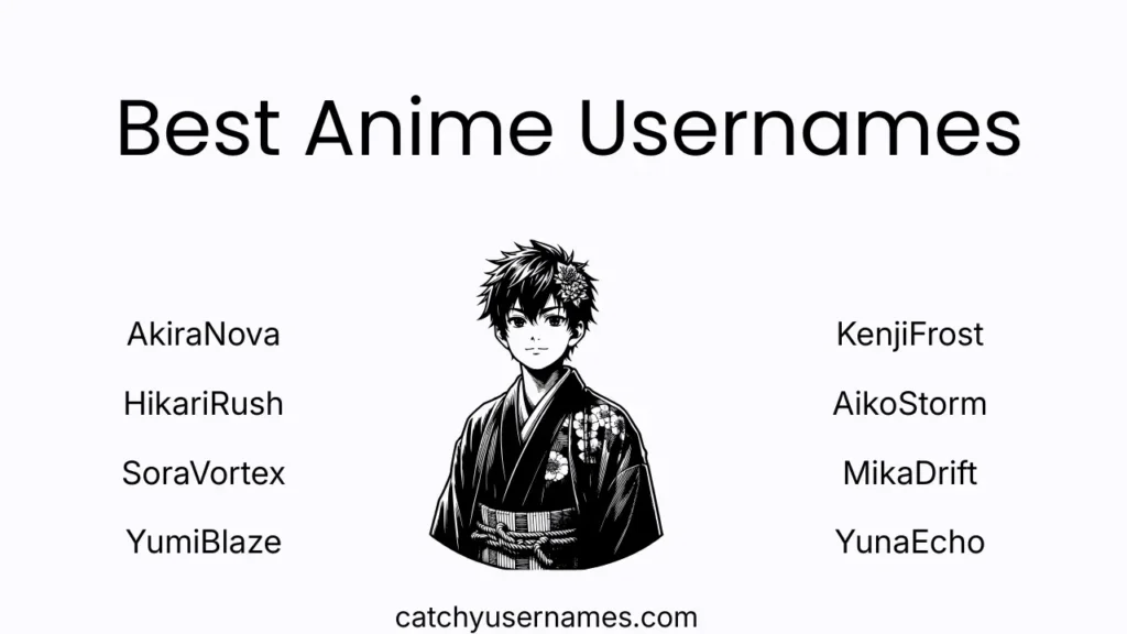 Best Anime Usernames