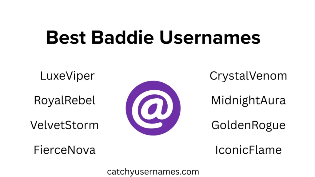 Best Baddie Usernames