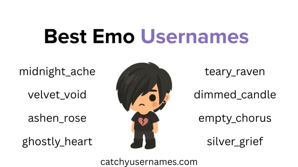 Best Emo Usernames