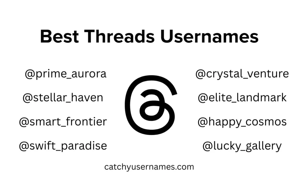 Best Threads Usernames