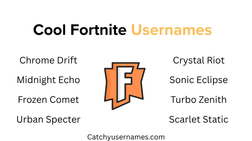 Cool Usernames for fortnite