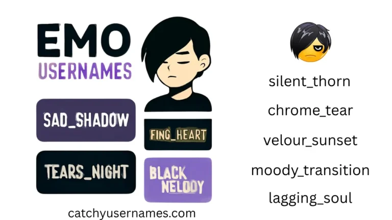 Emo Usernames