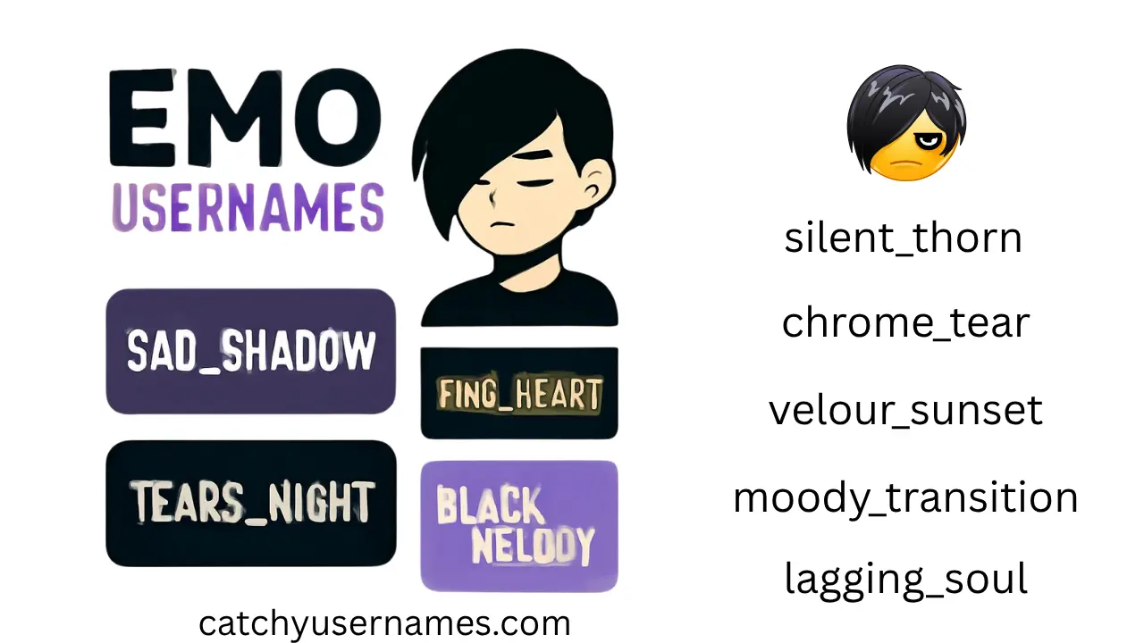 Emo Usernames