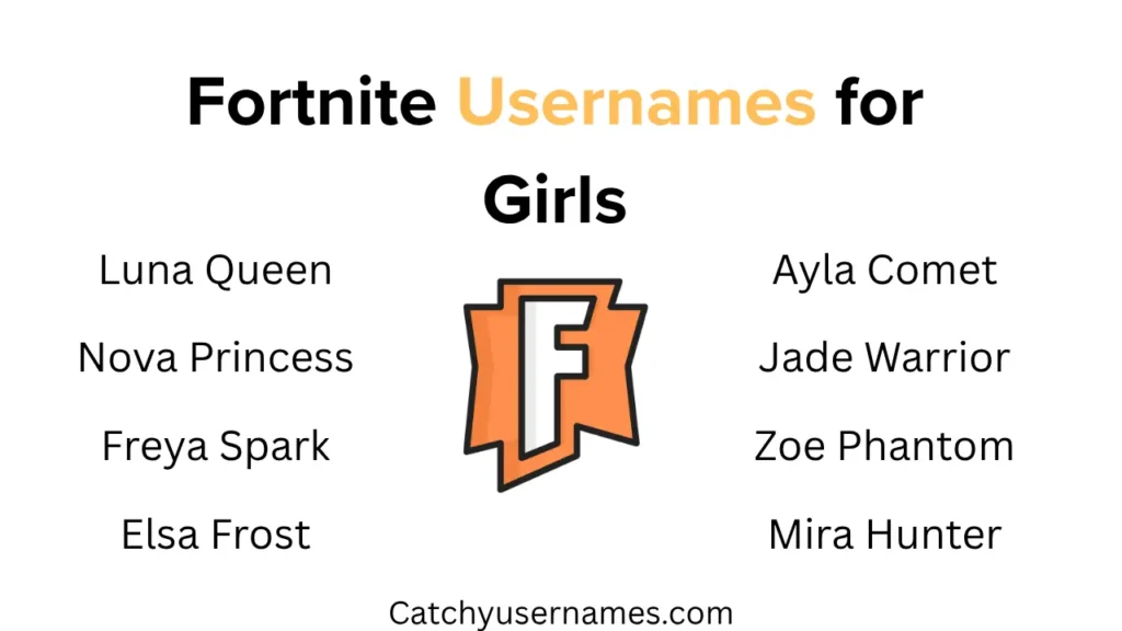 Fortnite Usernames for Girls