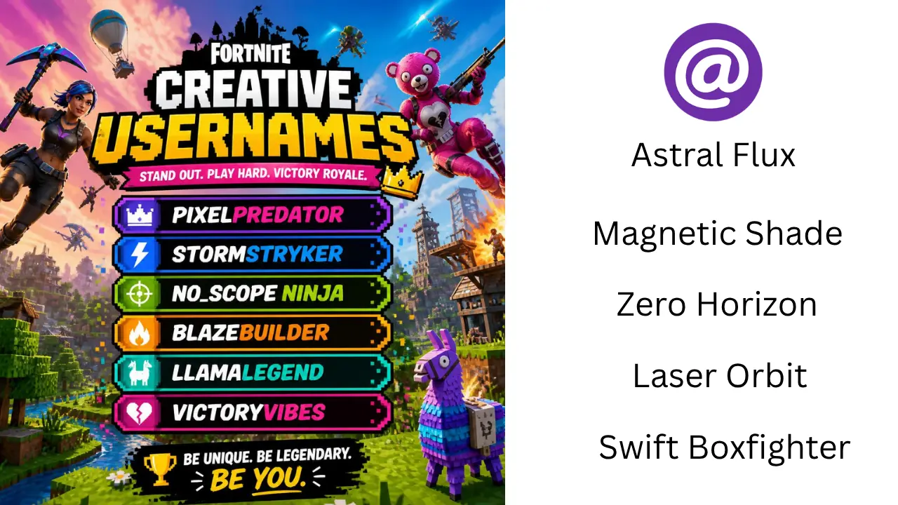 Fortnite Usernames