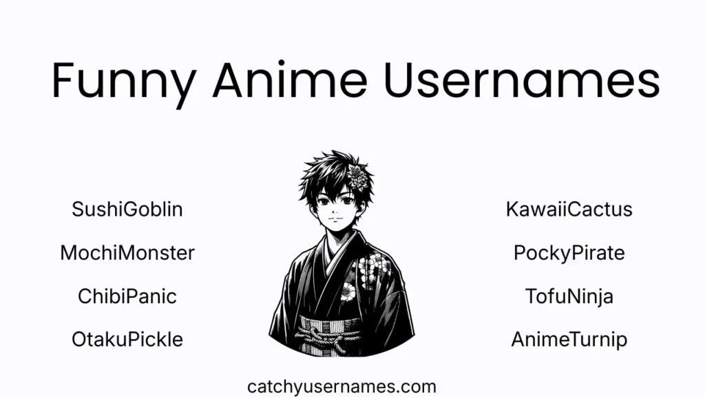 Funny Anime Usernames