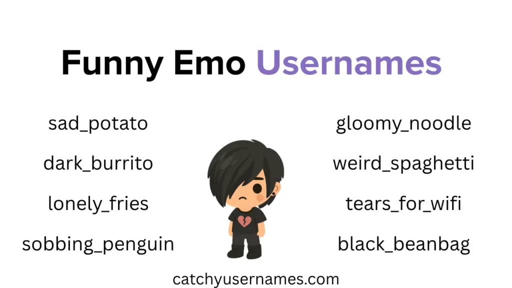 Funny Emo Usernames