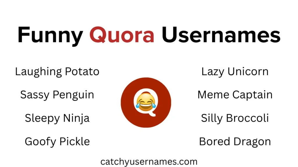 Funny Quora Usernames