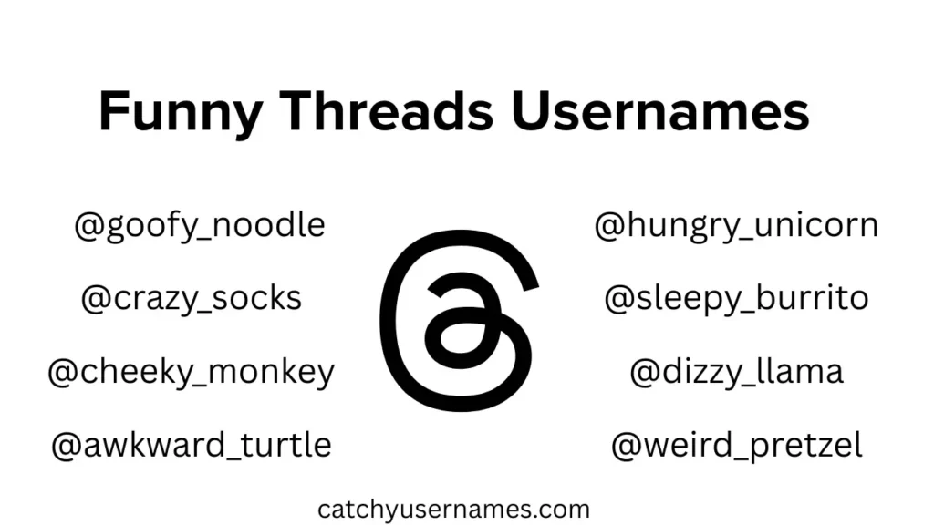 Funny Threads Usernames