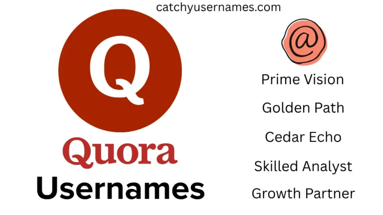 Quora Usernames