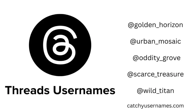 Threads Usernames