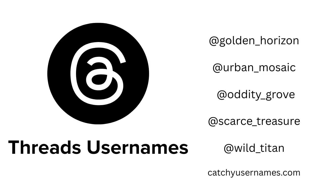 Threads Usernames