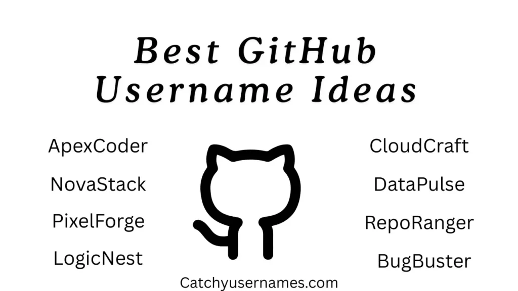 Best GitHub Usernames