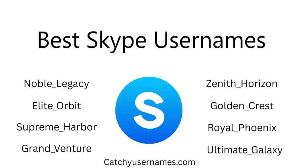 Best Skype Usernames