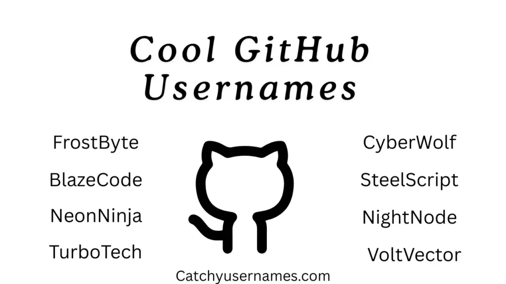 Cool GitHub Usernames