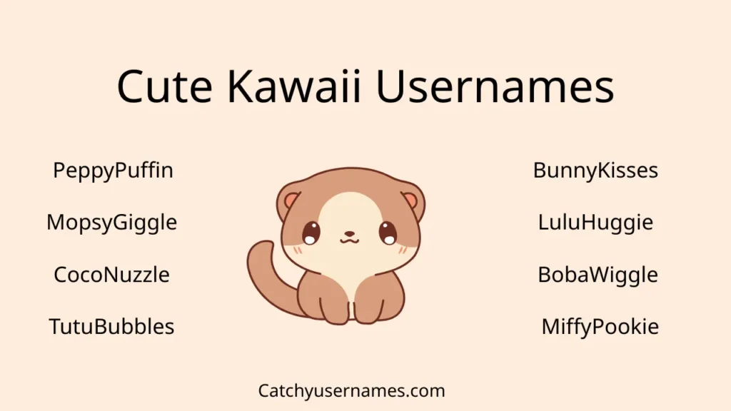 Cute Kawaii Usernames