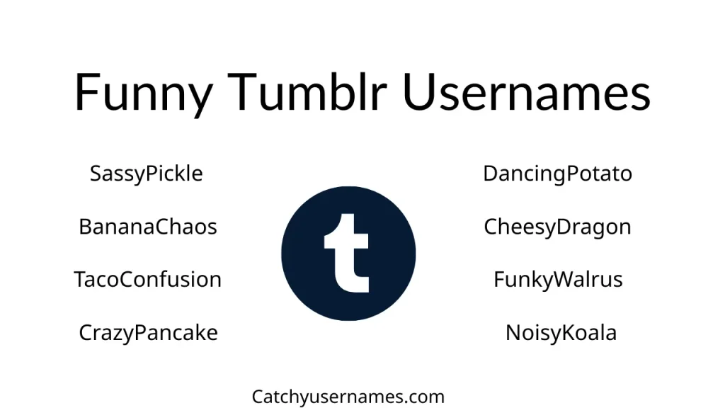 Funny Tumblr Usernames