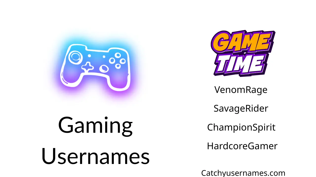 Gaming Usernames